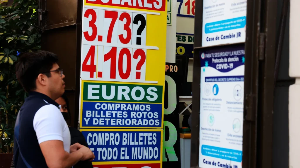 cambio de euros a soles
